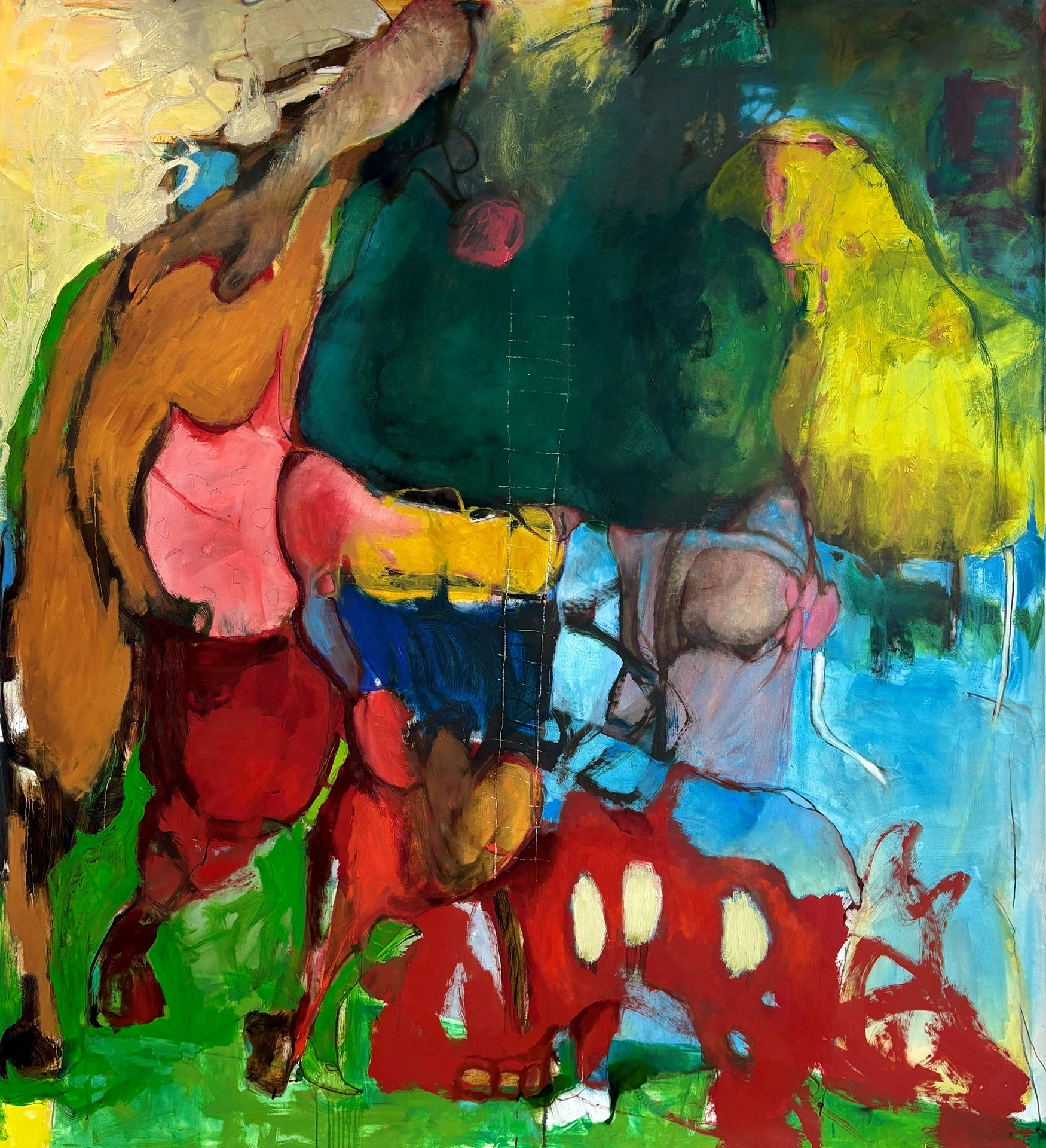 02 – 180cm x 160cm – Oil Canvas