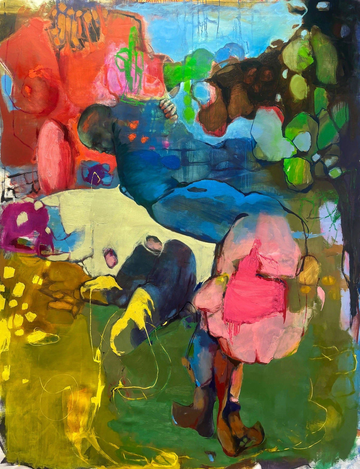 03 – 190cm x 170cm – Oil Canvas