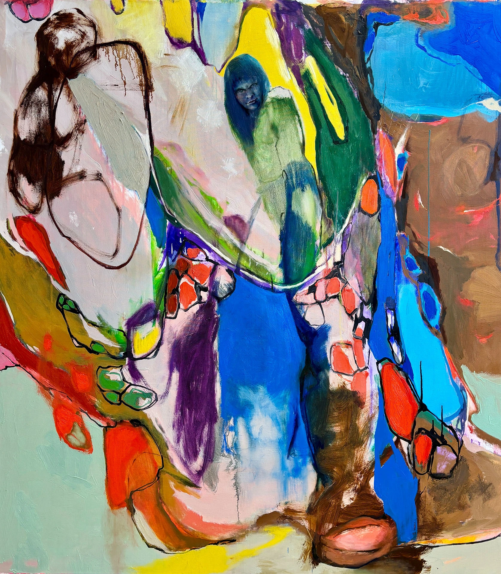 04 – 180cm x 160cm – Oil Canvas