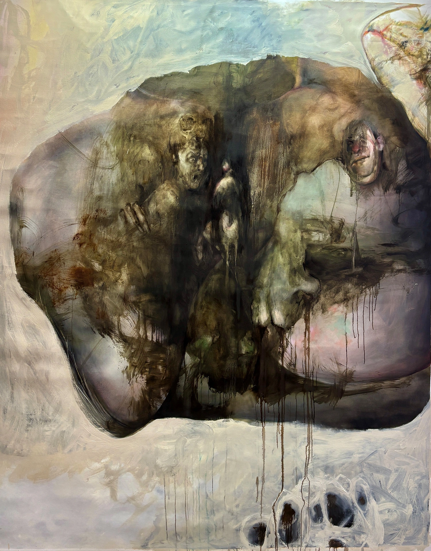 08 – ca 200cm x 160cm – Oil Canvas