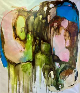 Studio Sandra Gutsche - ca. 200cm x 190cm - Unstretched Canvas Oil