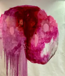 Studio Sandra Gutsche - ca. 200 cm x 190 cm - Unstretched Canvas - Oil