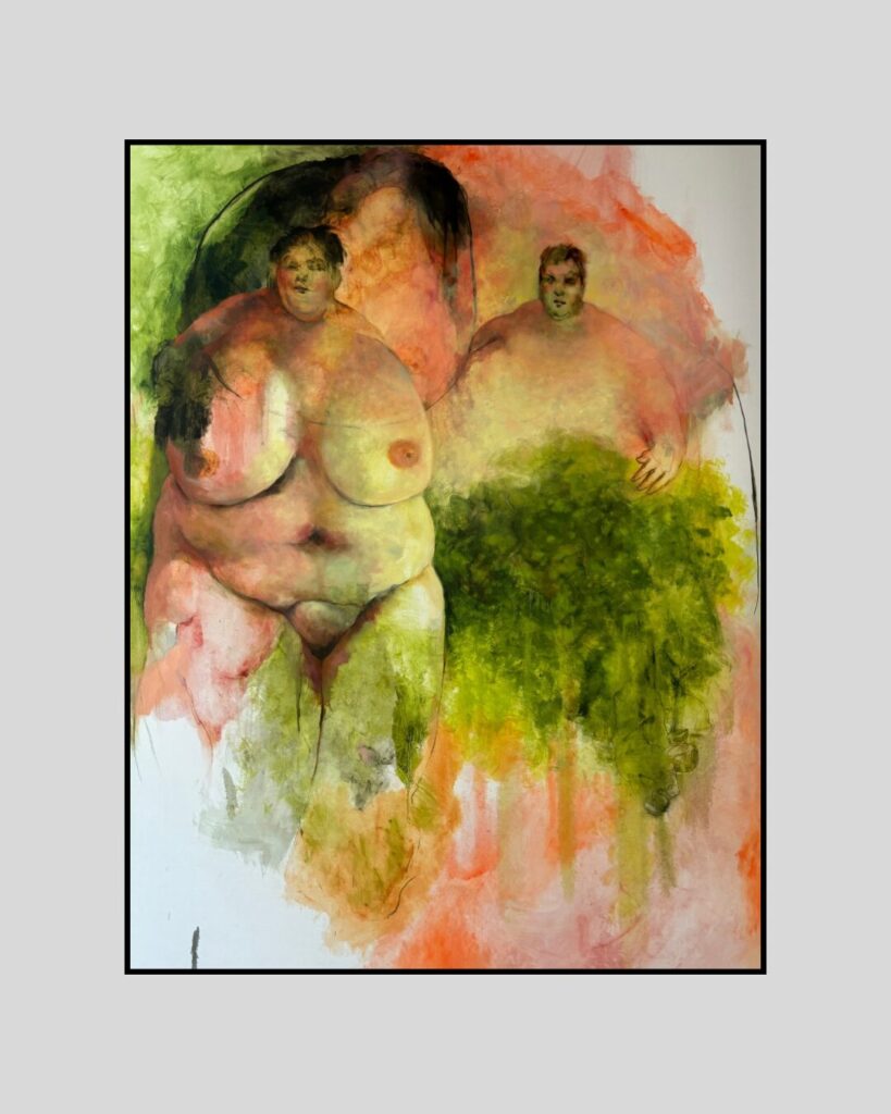 Giants, 2025, Canvas_Oil, 180x150 cm - Studio Sandra Gutsche