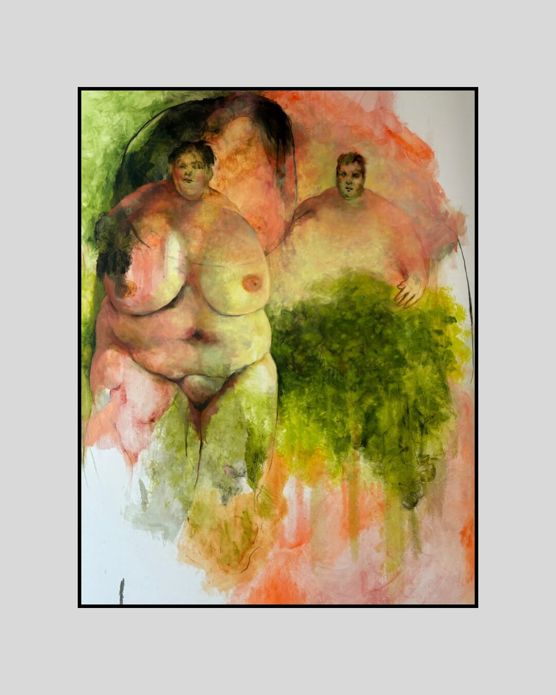 Giants, 2025, Canvas_Oil, 180x150 cm - Studio Sandra Gutsche