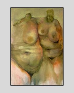Giants, 2025, Canvas_Oil, 75x55 cm - Studio Sandra Gutsche