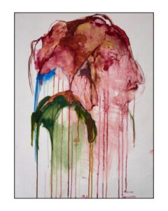 Item Inside, Serie 1/2, 2025 Paper_Oil, 56x42 cm, Pic 7/12 - Studio Sandra Gutsche