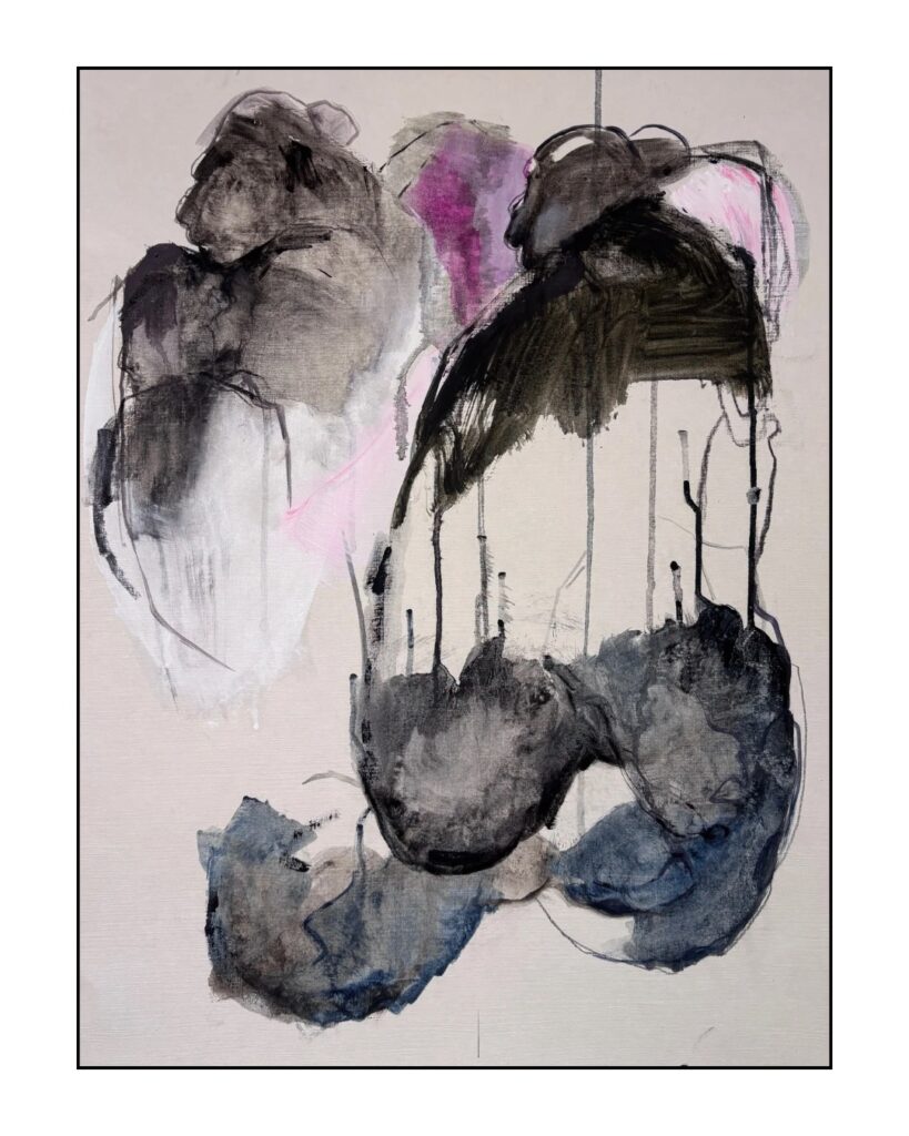 Item Inside, Serie 2/2, 2025 Paper_Oil, 56x42 cm, Pic 12/12 - Studio Sandra Gutsche
