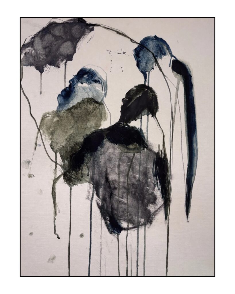 Item Inside, Serie 2/2, 2025 Paper_Oil, 56x42 cm, Pic 1/12 - Studio Sandra Gutsche