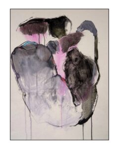 Item Inside, Serie 2/2, 2025 Paper_Oil, 56x42 cm, Pic 4/12 - Studio Sandra Gutsche