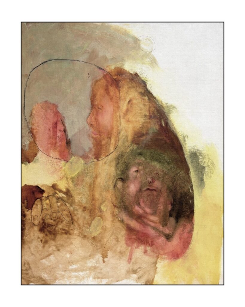 untitled, 2025, Canvas_Oil, ca.70x50 cm - Studio Sandra Gutsche
